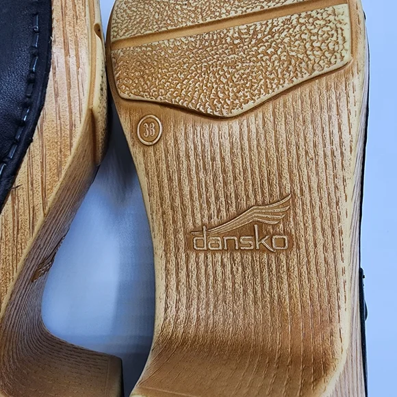 Dansko Black Mary Jane Heels - Picture 7 of 9